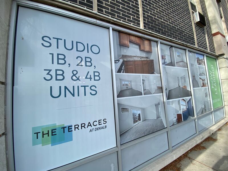 DeKalb firefighters responded to a structure fire in a second-floor unit of The Terraces of DeKalb apartment complex, 1100 W. Lincoln Highway, Sunday, Nov. 19, 2023.