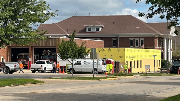 Photos: Princeton Fire Station addition nears August completion