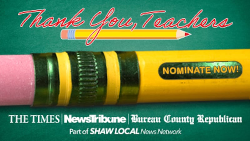 Nominate your favorite teacher to win