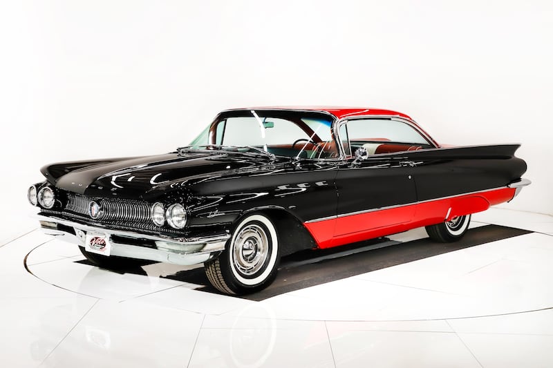 wanted to celebrate in a big way: One lucky winner will receive a 1960 Buick LeSabre, a rare and beautiful classic car also featured in a movie starring iconic actors Jimmy Stewart and Bette Davis.