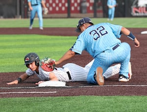 Photos: Marquette, Fulton baseball meet in Class 1A supersectional at NIU in DeKalb