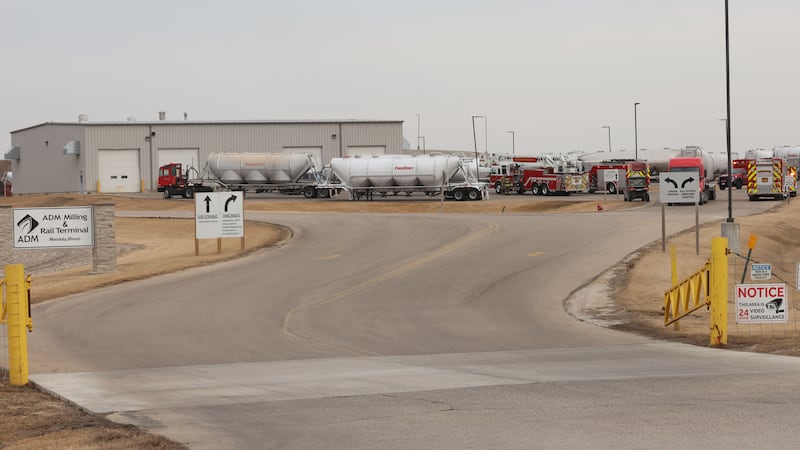 Photos: Firefighters called to ADM Milling in Mendota for explosion 