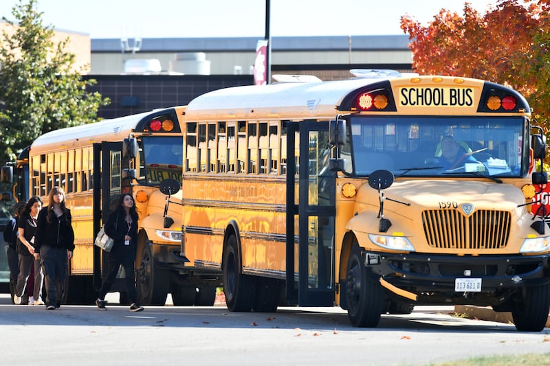 King Middle School, with about 350 students in third through sixth grade, and Kankakee High School, (shown above) with about 1,400 students, both were targeted, meaning one or more student groups performed at or below the level of students in the lowest-performing 5% of schools.