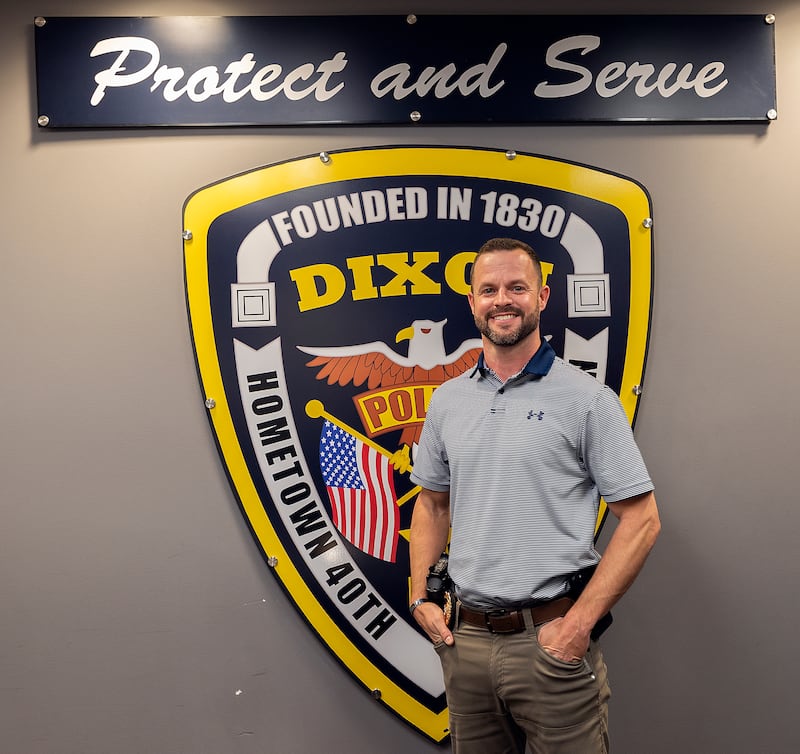 Sgt. Ryan Bivins will be sworn in as the newest Dixon Chief of Police on Monday, June 2, 2025.