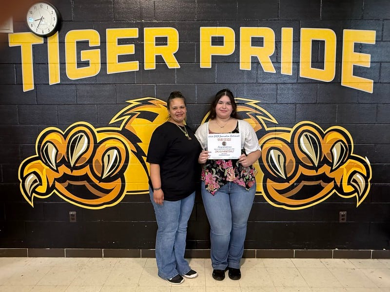 Joliet West High School journalist Dalyla Martinez earned third place in Newspaper Design at the Illinois High School Association Journalism State Finals on Saturday, April 25, 2026, at Heartland Community College in Normal.
