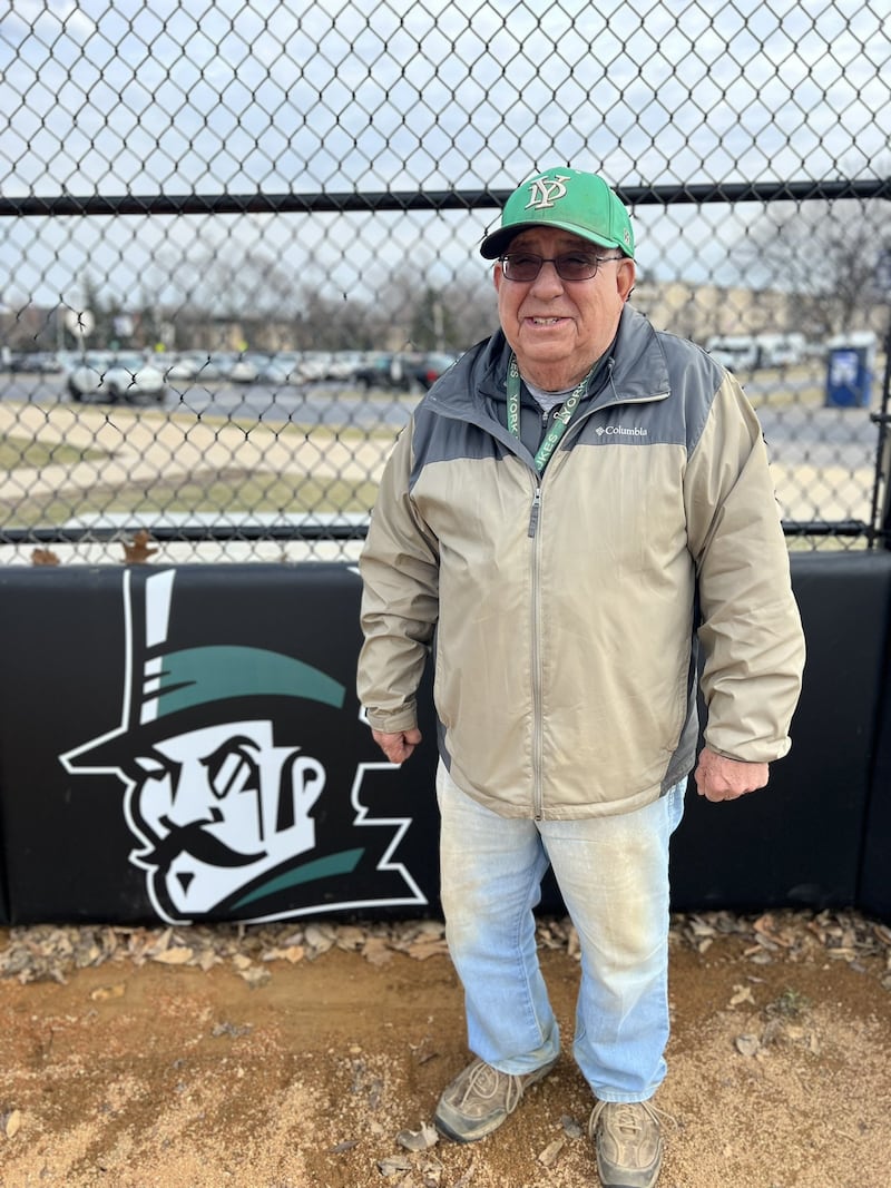 An Elmhurst resident for 52 years, George Tasson, who turned 81 in March, is in his 26th year volunteering with the York girls softball program.