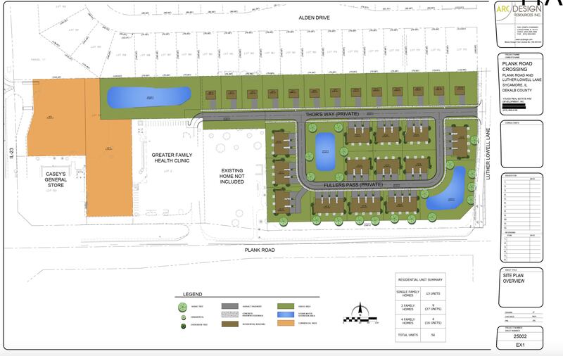 Chris Youssi, of Youssi Real Estate and Development, is seeking city permission to develop residential and commercial buildings near Plank Road in Sycamore. His proposal will be considered by the Sycamore City Council on Nov. 3, 2025.