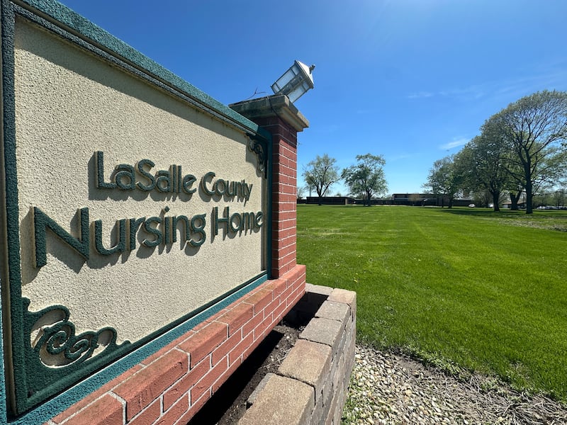 A view of the La Salle County Nursing Home on Monday, April 20, 2026 near Naplate.