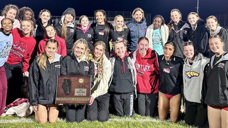 Huntley wins 4 events, brings home IHSA Class 3A Belvidere North girls track and field sectional championship