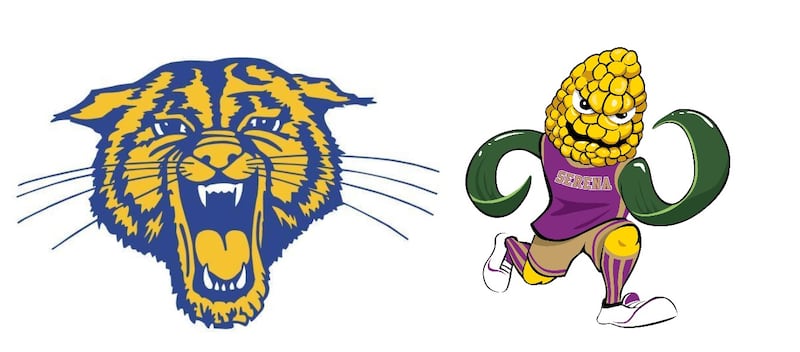 Somonauk and Serena logos