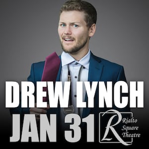 Comedian Drew Lynch coming to Rialto Square Theatre Jan. 31