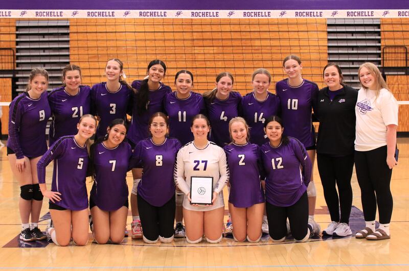 Rochelle hosted the Lady Hub sophomore Invite on Saturday, Oct. 11 with six teams attending.  Rochelle JV took first place beating Oregon, Rock Falls, Genoa-Kingston and Sterling.