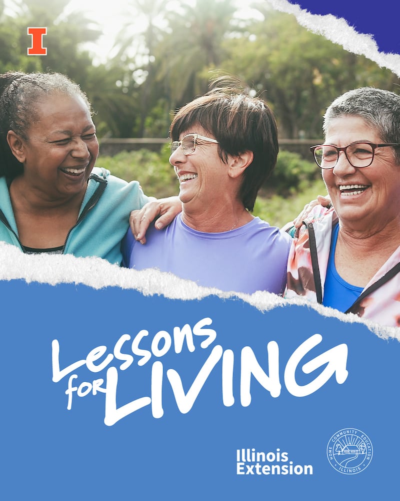 The Lessons for Living is a free online series of one-hour sessions designed to empower adults of all ages with practical, easy-to-understand guidance for living an inspiring, healthy, and fulfilling life. All sessions require registration.