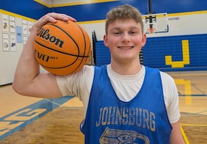 Basketball brings out enthusiasm in Johnsburg’s Jayce Schmitt