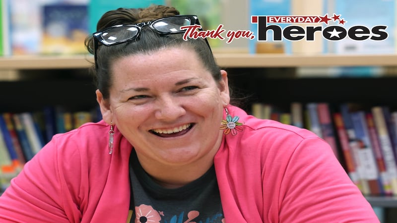 Cortland Elementary School librarian shares love of books, learning with students