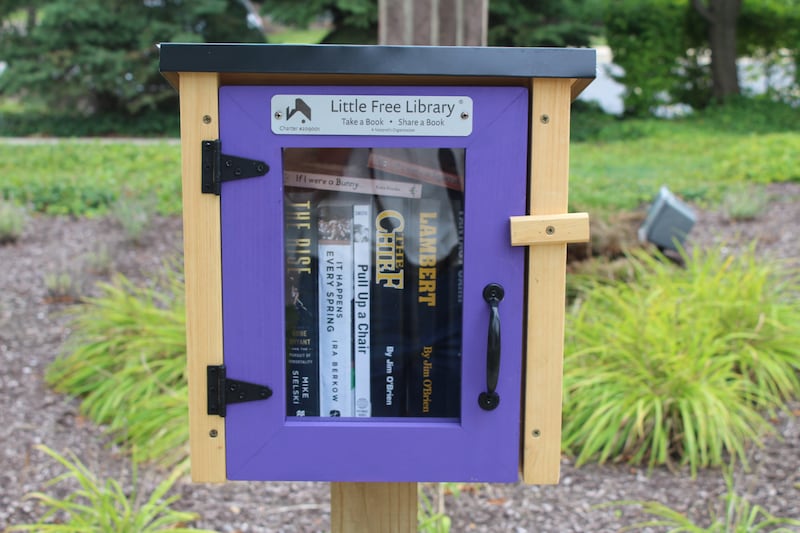Encore Memory Care at Crystal Lake, located at 495 Alexandra Blvd., now has a little library posted on the property for the community to use.