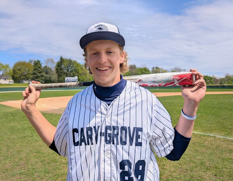 Cary-Grove senior Brock Iverson is finishing up his senior season of baseball, more than 10 years after being diagnosed with was diagnosed with T-cell acute lymphoblastic leukemia.