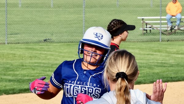 Princeton’s Avah Oertel hits for cycle, extends home run record in rout of Hall