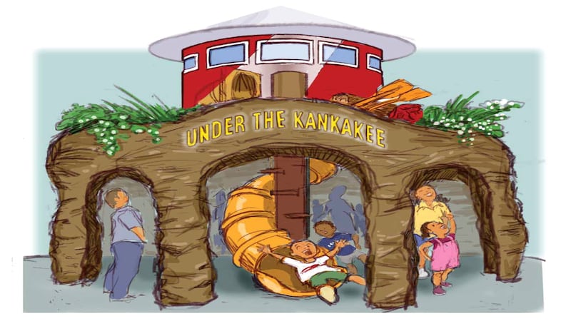 Work continues on Kankakee River exhibit at Exploration Station in Bradley