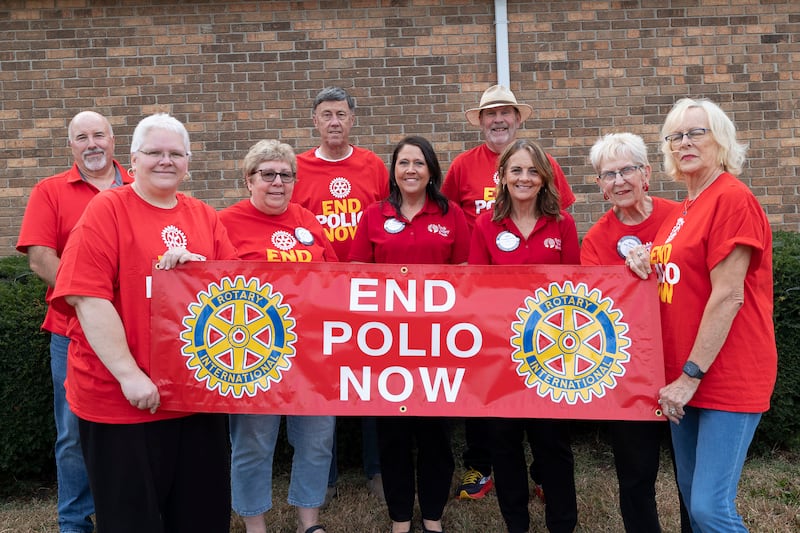Local Rotarians invite the public to participate in the End Polio Now Walk on Oct. 11, 2025, in Rock Falls.