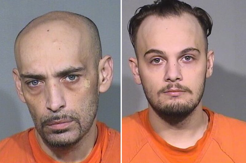 Stanley Miller, left, and Ricky Miller