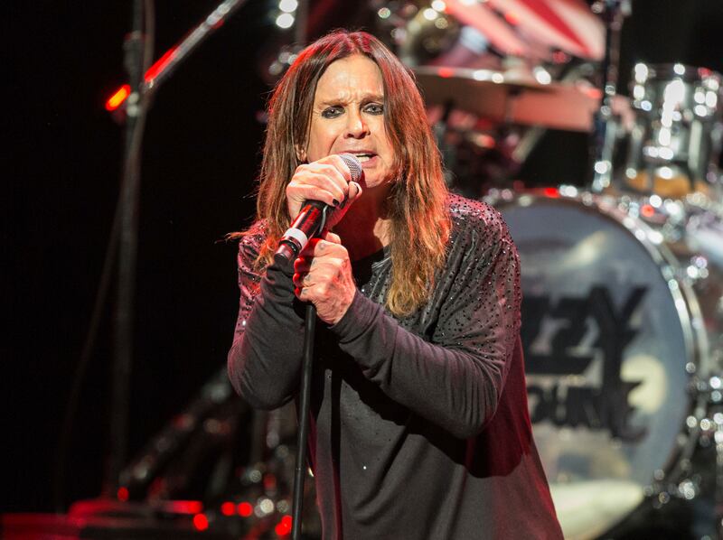 FILE - Ozzy Osbourne performs at the 10th annual MusiCares MAP Fund Benefit Concert in Los Angeles on May 12, 2014. (Photo by Paul A. Hebert/Invision/AP, File)