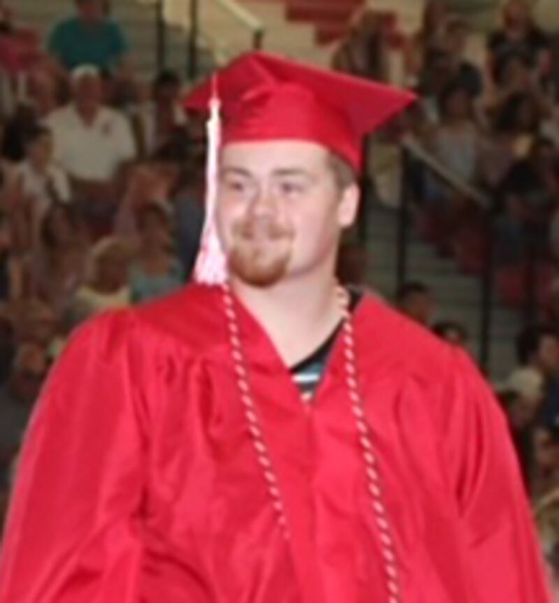 Cameron Pasley when he graduated from Oregon High School in 2018.