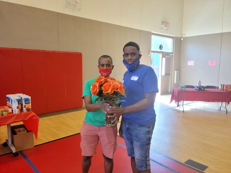 For four years Paul Dickerson of Joliet (right), a licensed clinical social worker with the University of Chicago Medicine Medical Group’s oncology/hematology department has helped his cancer patients get the nutritious foods they need. Now with the help of his mentor Ann Jackson, founder of the Center for Food Equity in Medicine (right), Dickerson has started his own nonprofit called "Yes, Together We Can," to provide nutritious foods to cancer patients in Will County.