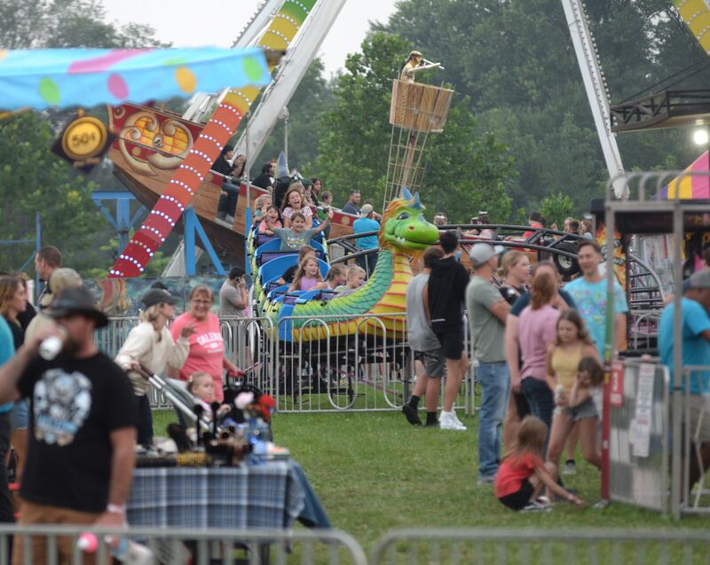 Carnival rides were just part of the fun at Ogle County Fair in Oregon on Thursday, July 31, 2025.