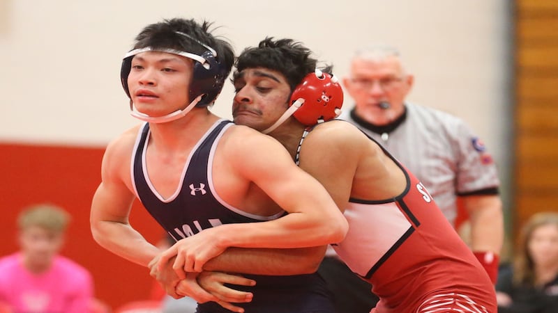 In postseason form, Lisle wrestles Illinois Central Eight dual win from Streator
