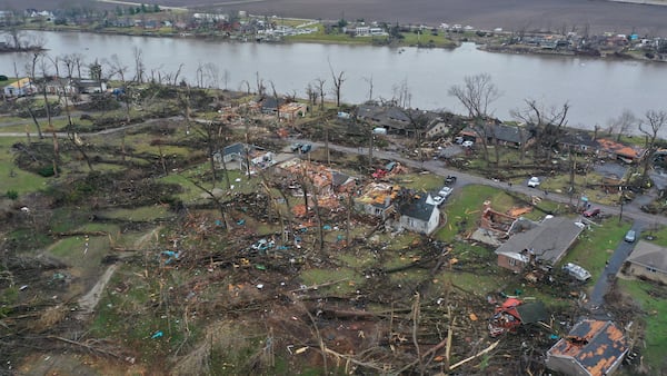 Photos: Devastation seen from above as Kankakee area reels after Aroma Park tornado