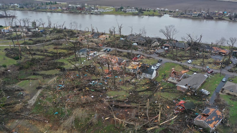 Photos: Devastation seen from above as Kankakee area reels after Aroma Park tornado
