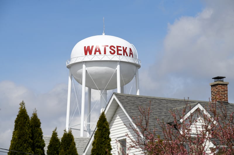 Watseka water tower