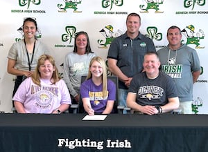 Seneca’s Natalie Misener inks to run for Olivet Nazarene University