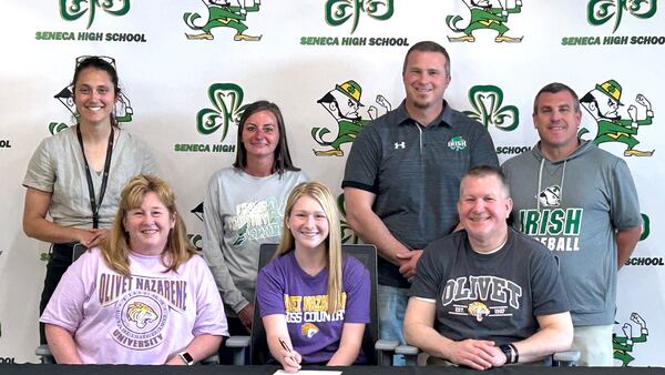 Seneca’s Natalie Misener inks to run for Olivet Nazarene University
