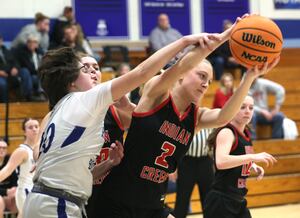 Photos: Indian Creek girls basketball hosts Hinckley-Big Rock