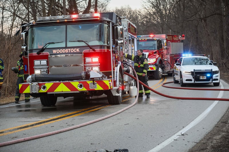 One person was killed in a crash near Bull Valley Monday, March 3, 2025.