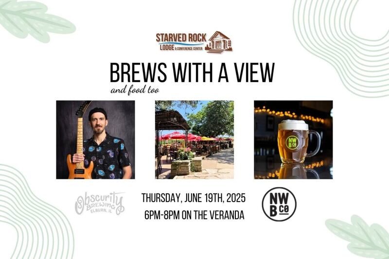 Starved Rock Lodge event pairs together libation tastings with live music and chef-made appetizers. Photo provided by Starved Rock Lodge and Conference Center.