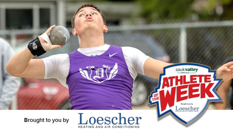 Sauk Valley Athlete of the Week: Dixon track & field’s Owen LeSage
