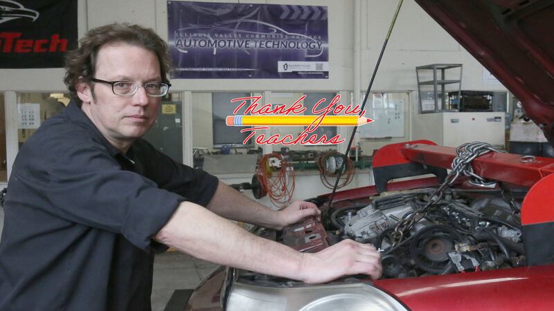 From teenage rebel to respected teacher: Fisher uses auto shop to prepare students for the workforce, for life