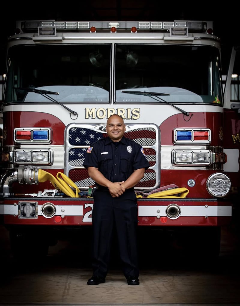 Aron Jaime, a firefighter/EMT with the Morris Fire Protection and Ambulance District and Joliet resident. was killed in a motor vehicle crash on Saturday, Dec. 13, 2025.