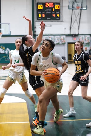 Photos: Class 2A Bishop McNamara Regional semifinals, girls basketball