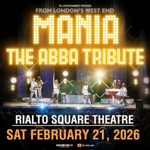 Mania: The Abba Tribute will perform at Rialto Square Theatre 