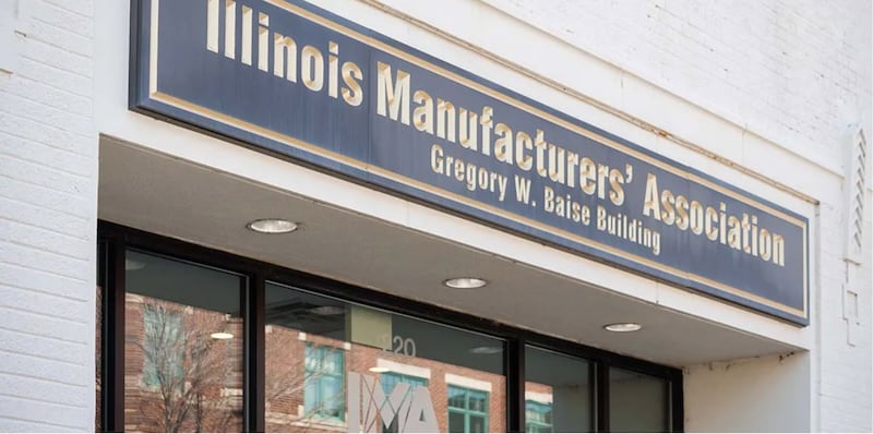 The Illinois Manufacturers’ Association building, located in Springfield. The IMA is one of over a dozen organizations petitioning the Illinois Commerce Commission to end workshops researching the future of natural gas in Illinois.
