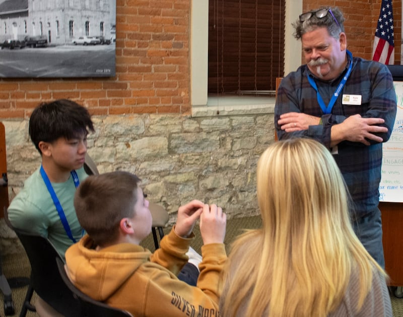 DeKalb County Community Foundation community engagement and youth engaged in philanthropy manage Kyle White