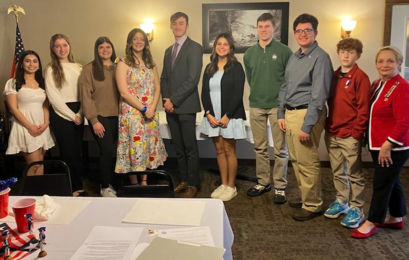 The Princeton-Illinois Chapter Daughters of the American Revolution held its Youth Luncheon on Friday, March 7, 2025, at Ye Olde Underground Inn.