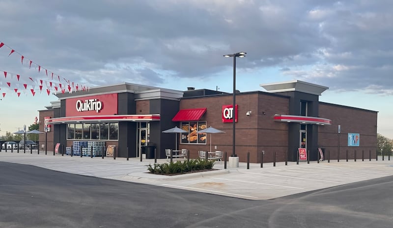 QuikTrip, a convenience and gasoline retailer, opened a new travel center at 501 N. Ridge Road. in Minooka, in April 2026.