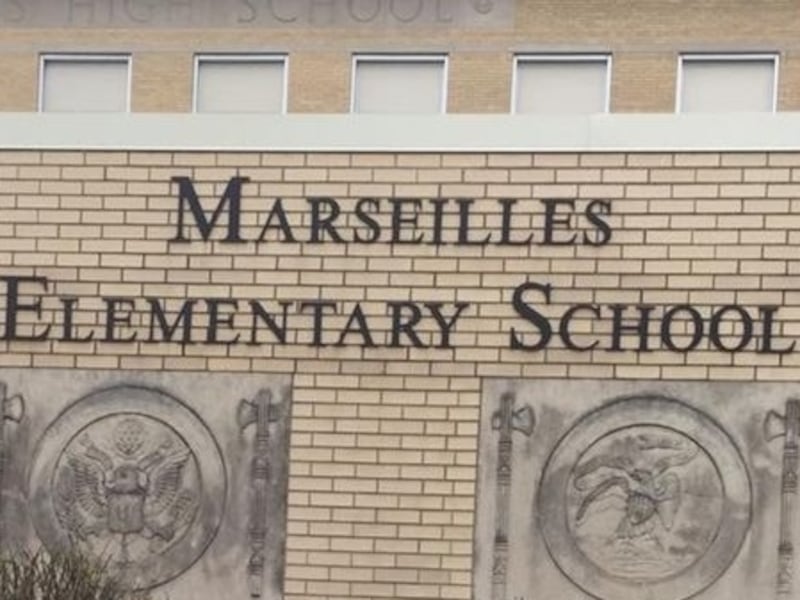 St. Joseph Knights Of Columbus Council, of Marseilles, distributed a check from the intellectual disability drive to Marseilles Elementary School for special education.
