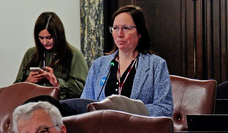 State Senator Cristina Castro, D-Elgin