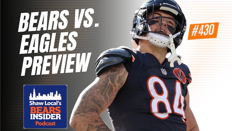 Bears Insider podcast: Bears vs. Eagles on Black Friday preview
